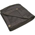 Prosource 8 ft x 10 ft Tarp, Black 742718/7024425